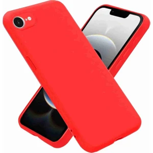 iPhone 16E Uyumlu Içi Kadife Nano Şık Silikon Kapak