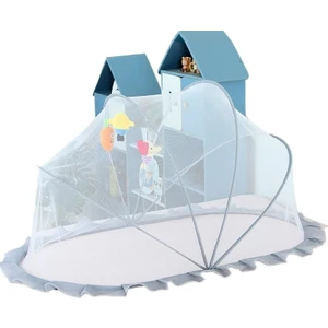 Sivrisinek Önleyici Bebek Cibinliği  Kurulum Bebek Uyku Sivrisinek Önleyici Örtü 0-5 Yaş Için Uygun Katlanabilir Cibinlik (Yurt Dışından)