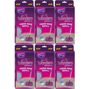 Wondero Yedek Paspas Mop Refill (6 Lı Set)