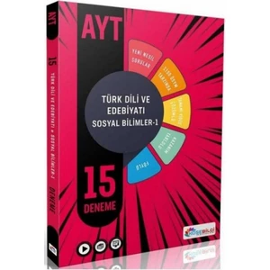 Köşebilgi Yayınları  AYT Türk Dili Edebiyatı Sosyal Bilimler-1 15 Deneme