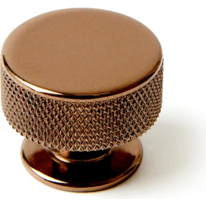 Esal Malta Düğme Kulp - Parlak Bronz