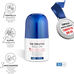 Özden Özdoğan Erkek Ter Önleyici Beyazlatıcı Etkili Roll-On Antiperspirant 50ML