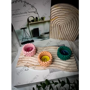 Twista Aromaterapi Mum Seti 6 parça soya wax mum dolgulu