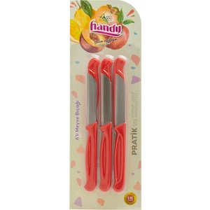 Masse Handy ArYıldız 6'lı Meyve Bıçağı - Kırmızı