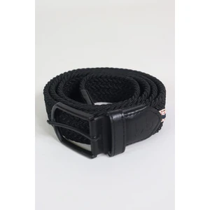 Elastik Örgü Unisex Kemer Siyah