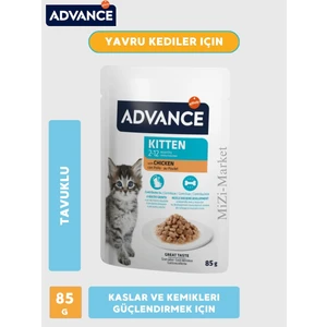 Cat Kitten Chicken Wet Pouch 85 gr
