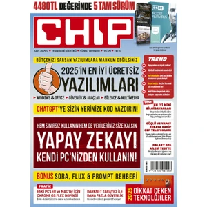 Chip Dergisi Yıllık Abonelik (3 Sayı)