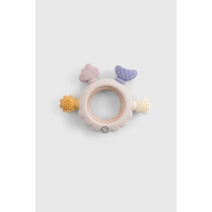 Little Gusto Silikon Ahşap Diş Kaşıyıcı