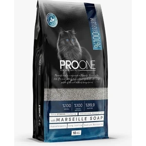 PRO ONE Marsilya Sabunu Kokulu İnce Taneli Sodyum Bentonit Kedi Kumu 10kg