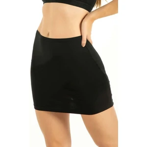 Kadın Mini (Kısa) Boy Bambu Jüpon Siyah 301