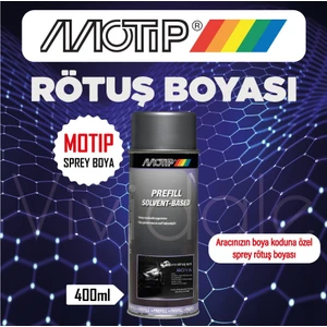 Motip Sprey Plastik Tampon Astarı 400 ml