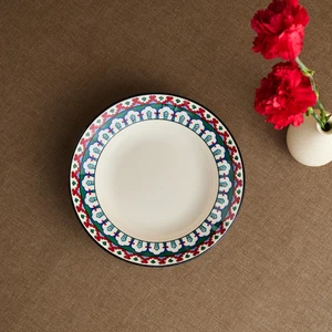 Iznik Çini Çukur Tabak 23 cm