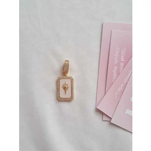 Çelik Kutup Yıldızlı Ajda Charm&kolye Ucu