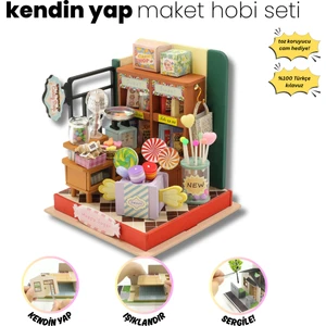 Minyatür Hobi Seti| Kendin Yap Maket Kiti |dıy Şekerlemeci