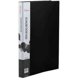 A4 Boy Için Ticon Sunum Dosyası 30 Sayfa  (Hazır Poşetli Dosya) 1 Adet