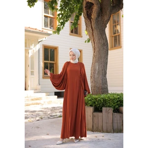 Firuze Elbise 8008 Kiremit
