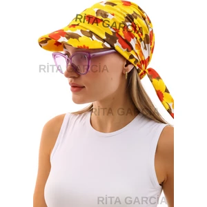 Safari Bağlamalı Siperli Bandana Vizör