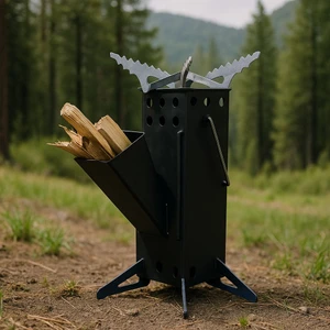Savfer Metal Roket Soba-Kamp Sobası