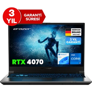 Deputy P60 MD62624 Intel Core i7 13620H 16GB 1TB SSD RTX4070 Windows 11 Home 15.6" 144Hz FHD Oyun Bilgisayarı