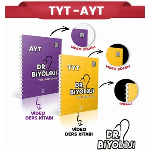 Dr.biyoloji Tyt-Ayt Video Ders Kitabı 2'li Set