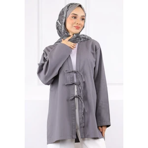 Füme Ön Bağlamalı Kimono