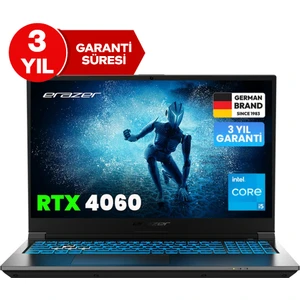Deputy P60i MD62747 Intel Core i5 13420H 16GB 512GB SSD RTX4060 Freedos 15.6" FHD 144Hz Oyun Bilgisayarı