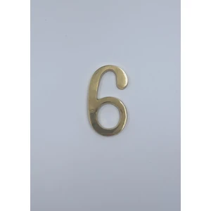 Pirinç Rakam Kapı Numarası 8cm