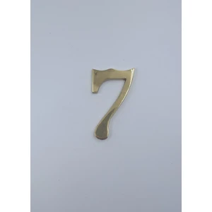 Pirinç Rakam Kapı Numarası 8cm