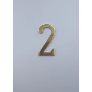 Pirinç Rakam Kapı Numarası 8cm