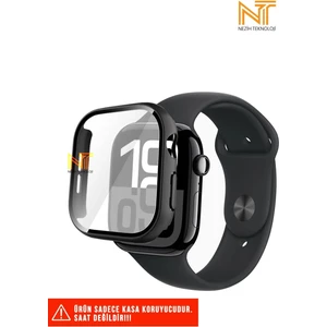 Apple Watch Seri 10 42MM Uyumlu Sert Pc Kasa ve Ekran Koruyucu