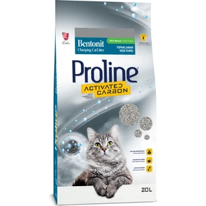 Pro Line Aktif Karbonlu Topaklanan Kedi Kumu 20LT