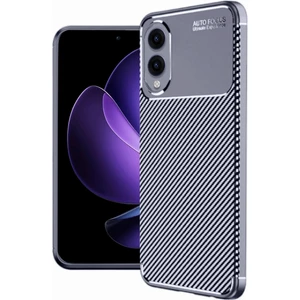 Samsung Galaxy S25 Edge Kılıf Kamera Korumalı Çıkıntılı Karbon Desenli Renk Atmaz Koruyucu Negro Kapak