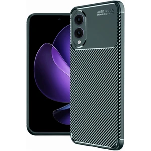 Samsung Galaxy S25 Edge Kılıf Kamera Korumalı Çıkıntılı Karbon Desenli Renk Atmaz Koruyucu Negro Kapak