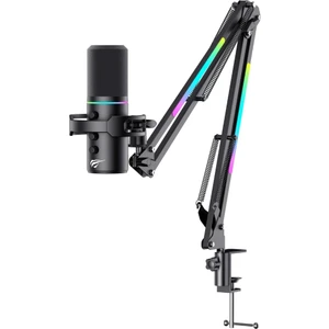 Gamenote GK60 Pro Rgb Profesyonel Oyuncu ve Yayıncı Mikrofonu - Rgb Standlı USB Mikrofon