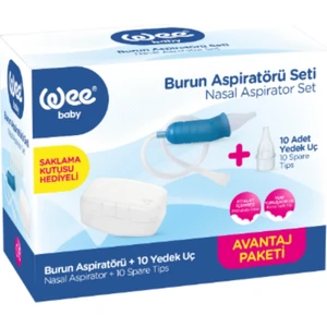 Wee Baby Burun Temizleyici Aspiratör Seti (10 Adet Yedek Uç)