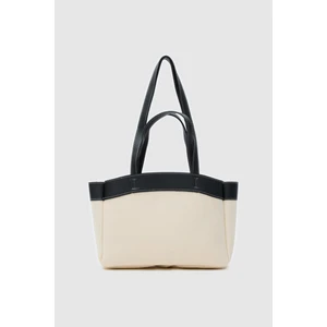 Marlove Kanvas Omuz Çantası Siyah