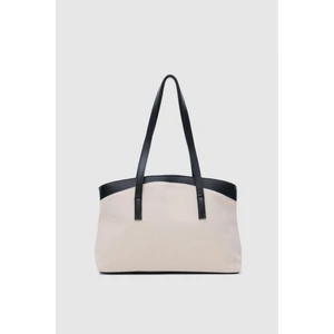 Citta Kanvas Tote Bag Siyah