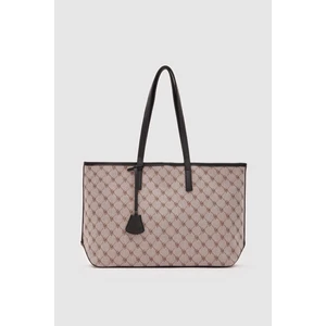 Shule Bags Michelle Monogram Omuz Çantası Siyah