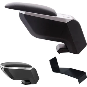 Hyundai Getz 2010 Delmesiz Çelik Ayaklı Gri-Siyah Kolçak Kol Dayama