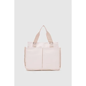 Milano Deri Evrak Çantası Krem