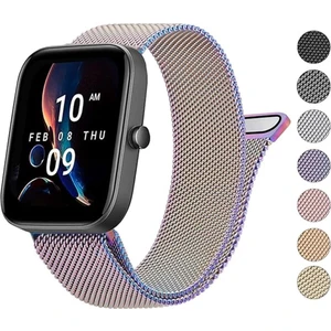 Amazfit Gts / Gts 2 / Gts 2 Mini / Gts 2e / Gts 3 / Gts 4 Mini / Gts 4 Milanese Hasır Metal Kordon