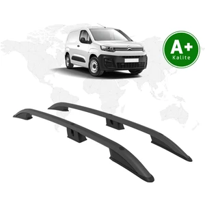 Citroen Berlingo Panelvan Tavan Çıtası Uzun Şasi 2019 Model ve Sonrası Siyah