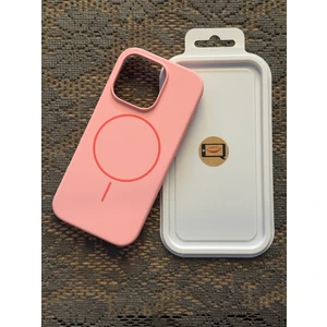 Iphone 16 Pro Uyumlu Magsafe Lansman Silikon Kılıf