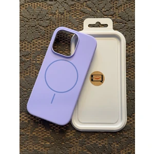 Iphone 16 Pro Uyumlu Magsafe Lansman Silikon Kılıf