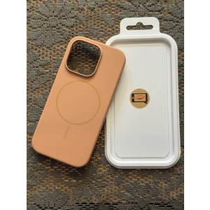 Iphone 16 Pro Uyumlu Magsafe Lansman Silikon Kılıf