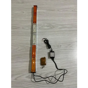 Çakar Lamba 60 cm Sarı-Beyaz 12 Modlu 60CM