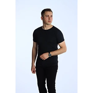 EG38 Eko Slimfit Basic Tişört Siyah