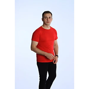 EG38 Eko Slimfit Basic Tişört Kırmızı