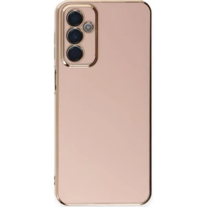 Samsung Galaxy A14 Kılıf Kenar Detaylı Yumuşak Parlak Silikon