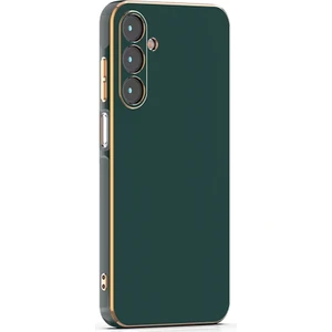 Samsung Galaxy A25 Kılıf Kenar Detaylı Yumuşak Parlak Silikon